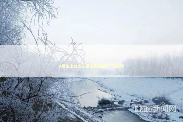 A股史上首次三桶油集体涨停_对比型