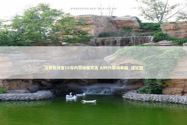 马斯克预言10年内劳动变可选 AI时代即将来临_议论型