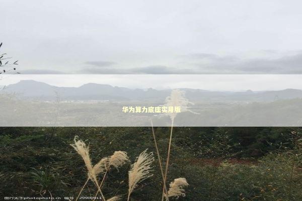 华为算力底座实用版