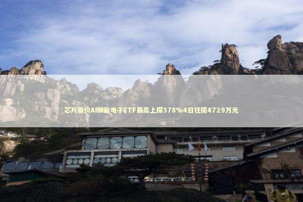 芯片涨价AI赋能电子ETF最高上探378%4日狂揽4729万元