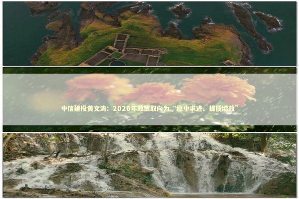 中信建投黄文涛：2026年政策取向为“稳中求进、提质增效”